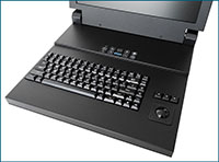 SlimLine Lite II 19.0-inch Keyboard & Trackball