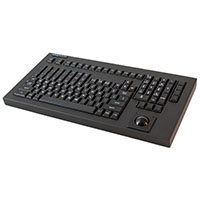 121-key Desktop Keyboard with Trackball and Numeric Keypad