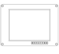 Barracuda PanelMount Waterproof Marine-grade Display