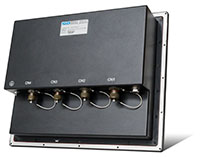 Barracuda PanelMount Solar 15.0" Waterproof Marine-grade Display Rear View