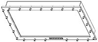 Barracuda PanelMount Waterproof Marine-grade Display