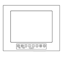 Barracuda Standalone Waterproof Marine-grade Display