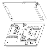 Impact 8.4 Rugged Open Frame Daylight Readable Display Kit