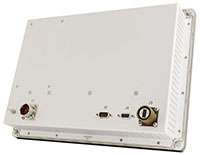 Saber PanelMount 12.1" Military-grade Rugged Display with Touch Screen Rear View