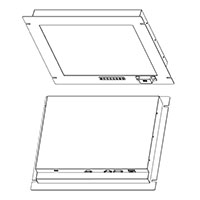 Saber PanelMount 19.0 Standard Issue LCD Monitor