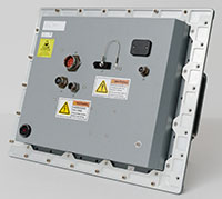 Saber PanelMount 21.3" Military-grade Rugged Display Rear View