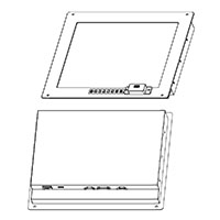 Saber PanelMount Solar 15.0 Standard Issue LCD Monitor