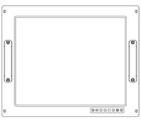 Saber RackMount Military-grade Rugged Display