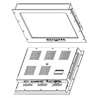 Saber RackMount 19.0 Front & Rear Views