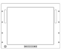 Saber RackMount Military-grade Rugged Display