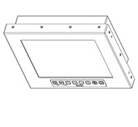 Saber Standalone Military-grade Rugged Display