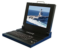 SlimLine Lite II Rugged 15.0 Flip-up Display/Keyboard Base Unit