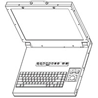 SlimLine Lite II Rugged Rack Mount Display/Keyboard
