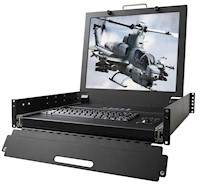 SlimLine Lite II Rugged Flip-up Display/Keyboard
