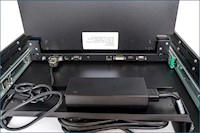 SlimLine Lite II Rugged Flip-up Display/Keyboard Rear Connectors