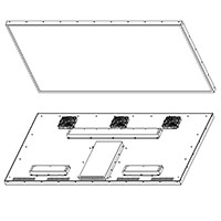 Titan Standalone Solar 64.5 Large Format Display