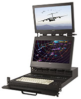 TwoView 2 Vertical Dual Display/Keyboard in Operating Position