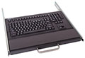 121-key Mil-grade Rack Mount Keyboard with Wrist Pad 121-key Mil-grade Rack Mount Keyboard with Wrist Pad