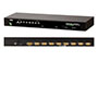 8-Port KVM Switch, Front and Rear Views