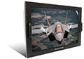 Saber PanelMount 24.0" Military-grade Rugged Display Front View
