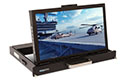 SlimLine Micro Rugged Rack Mount Flip-up Display SlimLine Micro Rugged Rack Mount Flip-up Display
