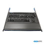 121-key Rack Mount Keyboard with Trackball and Numeric Keypad