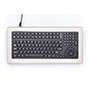 113-key Desktop Stainless Steel NEMA 4X Keyboard with HulaPoint™ & Numeric Keypad