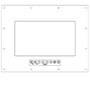 Saber PanelMount 13.3"