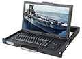 SlimLine 1U Rugged Rack Mount Display/Keyboard SlimLine 1U Rugged Rack Mount Display/Keyboard