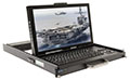 SlimLine 1U Rugged Rack Mount Display/Keyboard SlimLine 1U Rugged Rack Mount Display/Keyboard