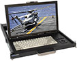 SlimLine 1U Rugged Rack Mount Display/Keyboard SlimLine 1U Rugged Rack Mount Display/Keyboard