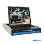 SlimLine 1U 19.0 Rack Mount Flip-up Display/Keyboard with Integrated KVM Switch