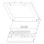 SlimLine Lite II 17.0 Rugged Flip-up Display Keyboard